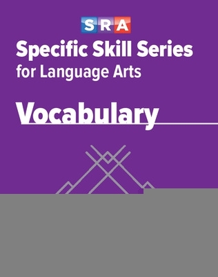 Book cover for Specific Skill Series for Language Arts - Vocabulary Book, Level F