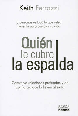 Book cover for Quien Le Cubre la Espalda