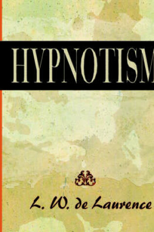 Cover of Hypnotism (1900)