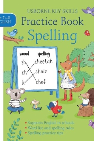 Cover of Spelling Practice Book 7-8