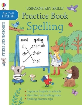 Book cover for Spelling Practice Book 7-8