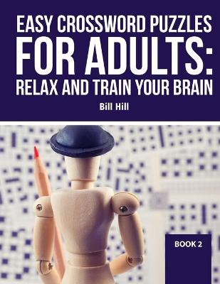 Book cover for Easy crossword puzzles adults