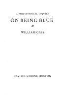 Book cover for On Being Blue