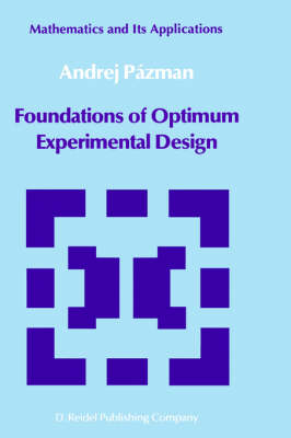 Cover of Foundations of Optimum Experimental Design