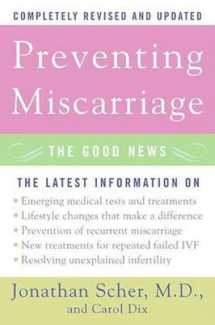 Cover of Preventing Miscarriage REV Ed