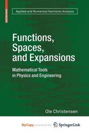 Cover of Functions, Spaces, and Expansions