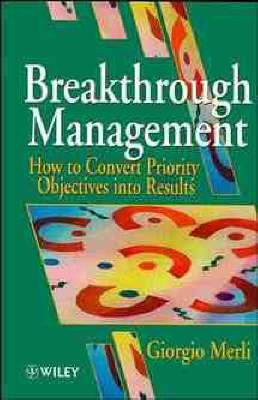 Book cover for Breakthrough Management