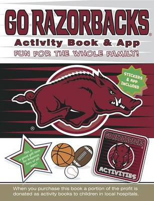 Book cover for Go Razorbacks Activity Book & App