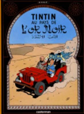 Book cover for Tintin au pays de l'or noir