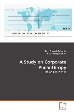 Cover of A Study on Corporate Philanthropy