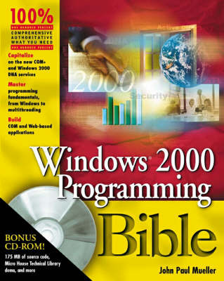 Book cover for Windows 2000 Programming Bible