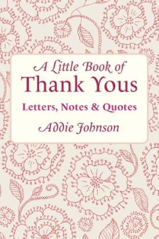 Cover of Little Book of Thank Yous