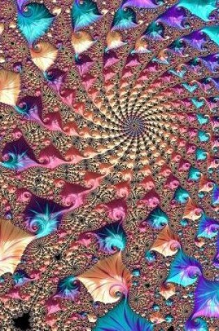 Cover of Colorful Abstract Fractal Notebook