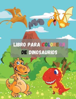 Book cover for Libro para colorear de dinosaurios