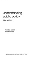 Book cover for Understanding Public Policy