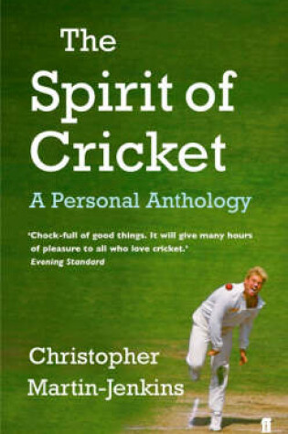 Cover of The Spirit of Cricket