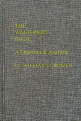 Book cover for The Wage-Price Issue
