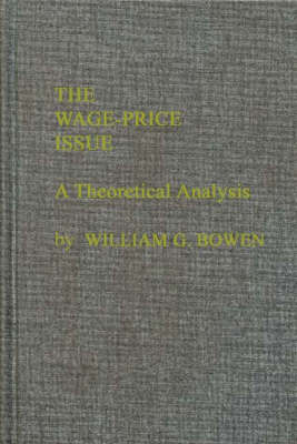 Cover of The Wage-Price Issue