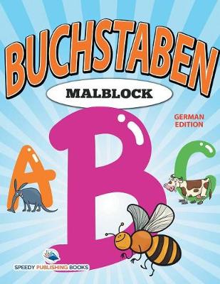 Book cover for Malblock Buchstaben (German Edition)