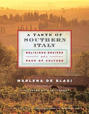 Book cover for A Taste of Southern Italy