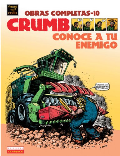 Book cover for Crumb Obras Completas: Conoce a Tu Enemigo