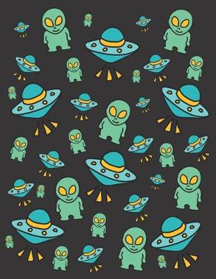 Book cover for Aliens And UFO Notebook