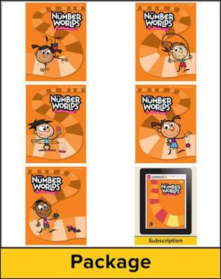 Book cover for Number Worlds Level E, Student Materials Bundle (5 students, 1-year)