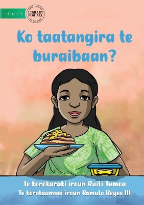 Book cover for Do You Like Pancakes - Ko taatangira te buraibaan? (Te Kiribati)