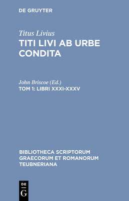 Book cover for AB Urbe Condita, Libri Xxxi-X CB