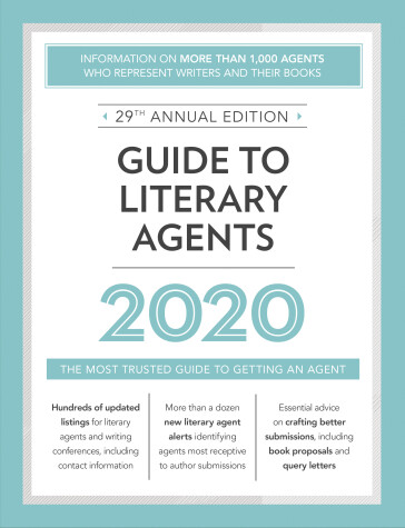 Book cover for Guide to Literary Agents 2020