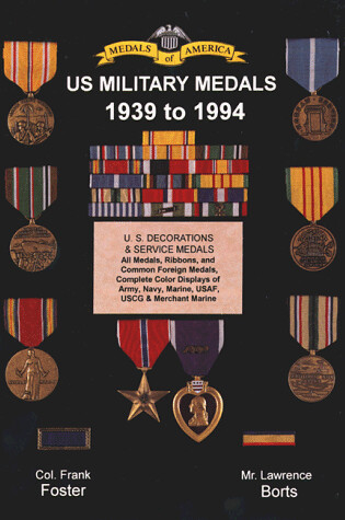 Cover of Us Military Medals 1939 to Present