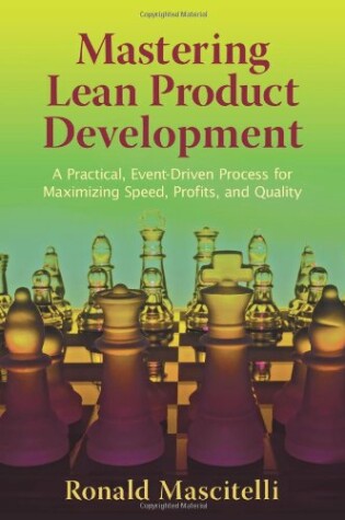 Cover of Mastering Lean Product Development