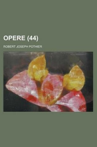 Cover of Opere (44)