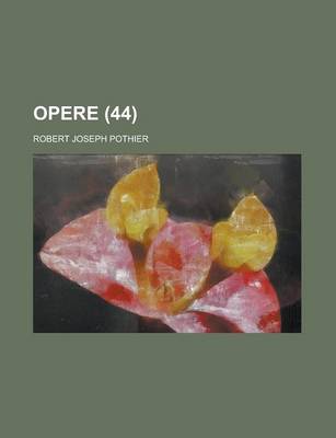 Book cover for Opere (44)