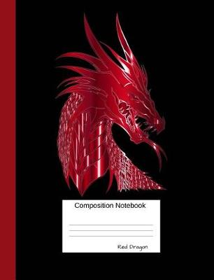 Book cover for Red Dragon Composition Notebook