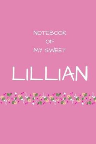 Cover of Notebook of my sweet Lillian