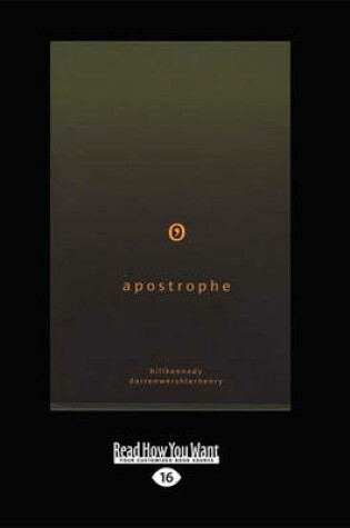 Cover of Apostrophe