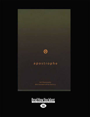 Book cover for Apostrophe