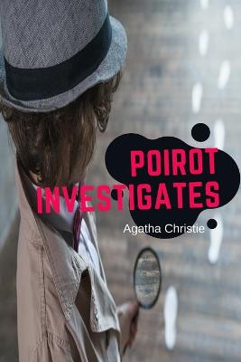Book cover for Poirot Investigates by Agatha Christie