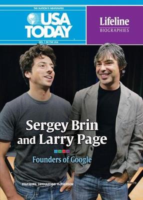 Book cover for Sergey Brin and Larry Page