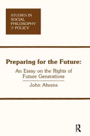 Cover of Preparing for the Future