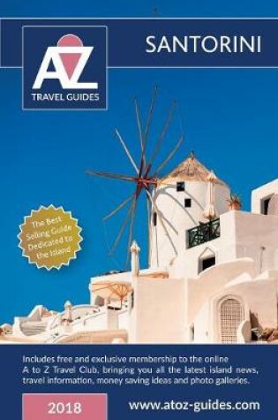 Cover of A to Z Guide to Santorini 2018