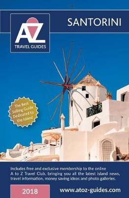 Book cover for A to Z Guide to Santorini 2018