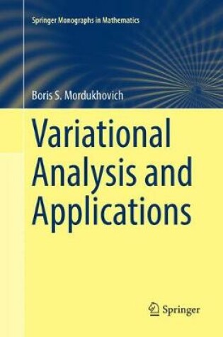 Cover of Variational Analysis and Applications