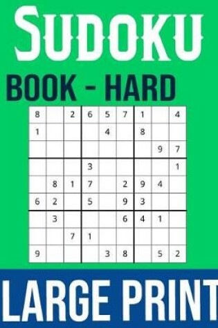 Cover of Sudoku Book Hard Large Print