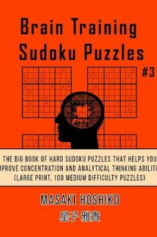 Cover of Brain Training Sudoku Puzzles #3