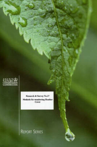 Cover of Methods for Monitoring Heather Cover