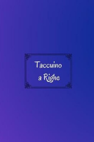 Cover of Taccuino a Righe