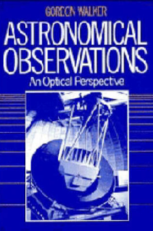 Cover of Astronomical Observations