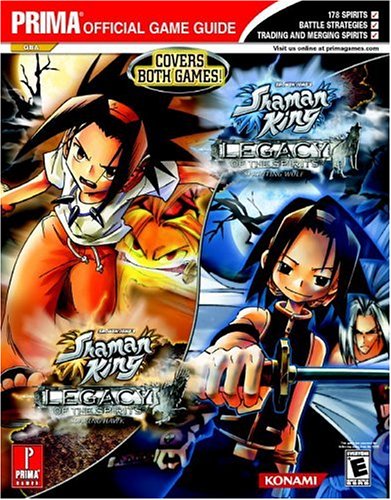 Book cover for Shaman King: Legacy of Spirits, Soaring Hawk and Sprinting Wolf